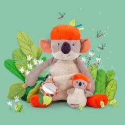 Moulin Roty Peluche D'activités Koco Le Koala Dans La Jungle -Magasin de jouets peluche d activites koco le koala dans la jungle 3
