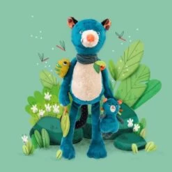 Moulin Roty Peluche D'activités Zimba La Panthère Dans La Jungle -Magasin de jouets peluche d activites zimba la panthere dans la jungle 6