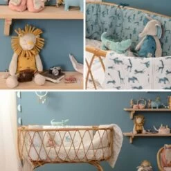 Moulin Roty Peluche éléphant Bergamote Sous Mon Baobab (37 Cm) -Magasin de jouets peluche elephant bergamote sous mon baobab 37 cm 7