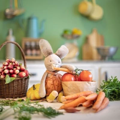 Moulin Roty Peluche Lapin Argile Trois Petits Lapins (40 Cm) 4 Moulin Roty Peluche Lapin Argile Trois Petits Lapins (40 Cm) – Image 2