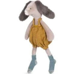 Moulin Roty Peluche Lapin Ocre Trois Petits Lapins (38 Cm) -Magasin de jouets peluche lapin ocre trois petits lapins 38 cm 4