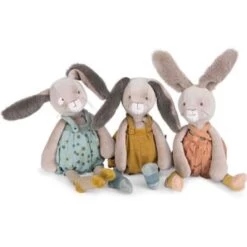 Moulin Roty Peluche Lapin Ocre Trois Petits Lapins (38 Cm) -Magasin de jouets peluche lapin ocre trois petits lapins 38 cm 6