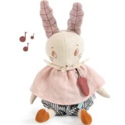 Moulin Roty Peluche Musicale Lapin Après La Pluie (36 Cm) -Magasin de jouets peluche musicale lapin apres la pluie 36 cm 2