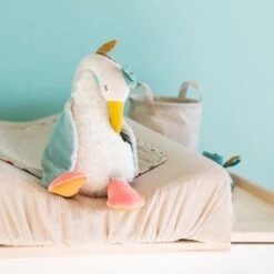 Moulin Roty Peluche Musicale Oie Le Voyage D'Olga (30 Cm) -Magasin de jouets peluche musicale oie le voyage d olga 30 cm 5