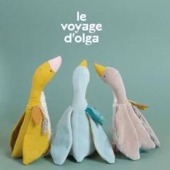 Moulin Roty Peluche Petite Oie Grise Fléchette Le Voyage D'Olga (23 Cm) -Magasin de jouets peluche petite oie grise flechette le voyage d olga 23 cm 4