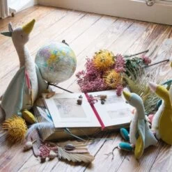 Moulin Roty Peluche Petite Oie Jaune Bambou Le Voyage D'Olga (23 Cm) -Magasin de jouets peluche petite oie jaune bambou le voyage d olga 23 cm 4