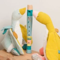 Moulin Roty Peluche Petite Oie Jaune Bambou Le Voyage D'Olga (23 Cm) -Magasin de jouets peluche petite oie jaune bambou le voyage d olga 23 cm 6