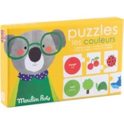 Moulin Roty Petits Puzzles Les Couleurs