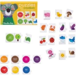 Moulin Roty Petits Puzzles Les Couleurs -Magasin de jouets petits puzzles les couleurs 4