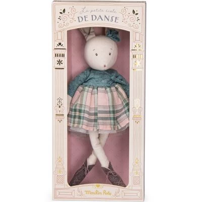 Moulin Roty Poupée Souple Lapin Victorine La Petite école De Danse (40 Cm) 6 Moulin Roty Poupée Souple Lapin Victorine La Petite école De Danse (40 Cm) – Image 4
