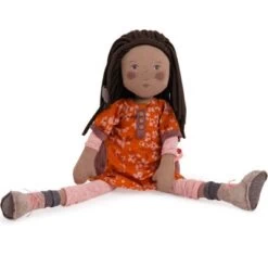 Moulin Roty Poupée Souple Les Rosalies Camélia (45 Cm)