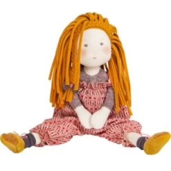 Moulin Roty Poupée Souple Les Rosalies Vanille (31 Cm)