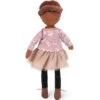 Moulin Roty Poupée Souple Mademoiselle Rose Les Parisiennes (26 Cm) -Magasin de jouets poupee souple mademoiselle rose les parisiennes 26 cm