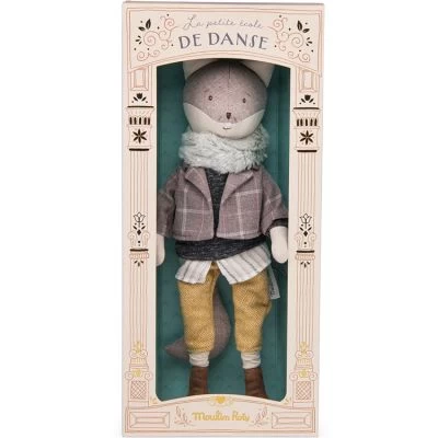 Moulin Roty Poupée Souple Renard Justin La Petite école De Danse (40 Cm) 4 Moulin Roty Poupée Souple Renard Justin La Petite école De Danse (40 Cm) – Image 2