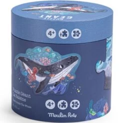 Moulin Roty Puzzle Baleine Les Aventures De Paulie (36 Pièces) -Magasin de jouets puzzle baleine les aventures de paulie 36 pieces 4