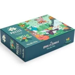 Moulin Roty Puzzle Phosphorescent La Cascade Dans La Jungle (24 Pièces) -Magasin de jouets puzzle phosphorescent la cascade dans la jungle 24 pieces 3