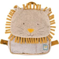 Moulin Roty Sac à Dos Enfant Lion Sous Mon Baobab