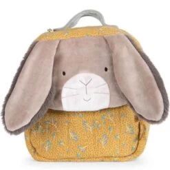Moulin Roty Sac à Dos Lapin Ocre Trois Petits Lapins (personnalisable) -Magasin de jouets sac a dos lapin ocre trois petits lapins personnalisable 3