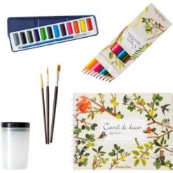 Moulin Roty Valise Aquarelliste 10 Moulin Roty Valise Aquarelliste -Magasin de jouets valise aquarelliste 4