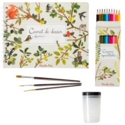 Moulin Roty Valise Aquarelliste 11 Moulin Roty Valise Aquarelliste -Magasin de jouets valise aquarelliste 5