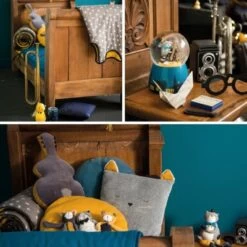 Moulin Roty Veilleuse USB Lulu Le Chat Les Moustaches (13 Cm) -Magasin de jouets veilleuse usb lulu le chat les moustaches 13 cm 4